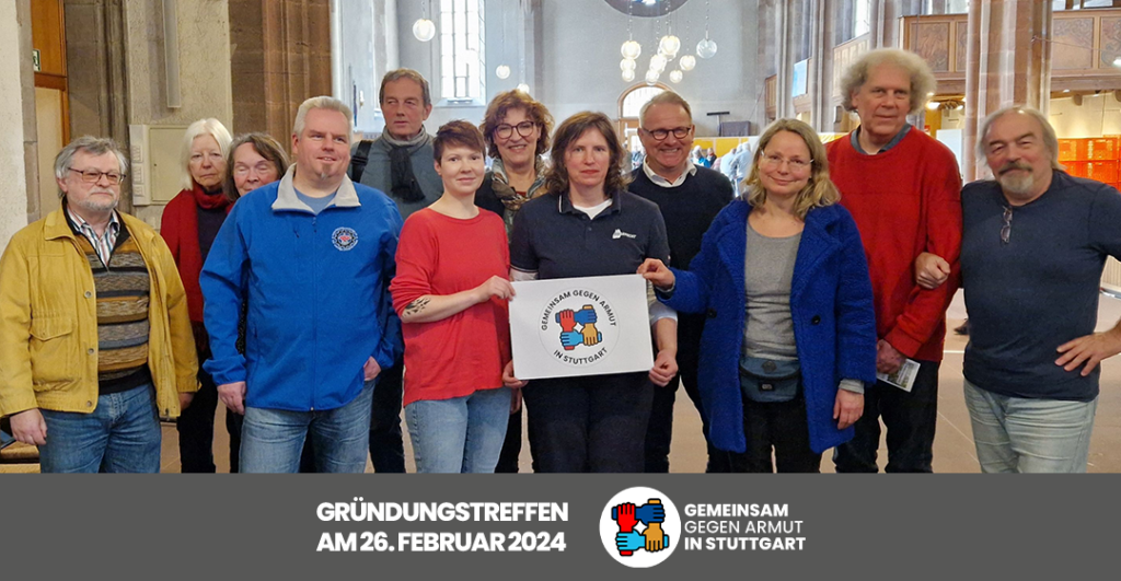 Foto vom Gründungstreffen des Bündnisses mit Vertreter*innen der beteiligten Organisationen